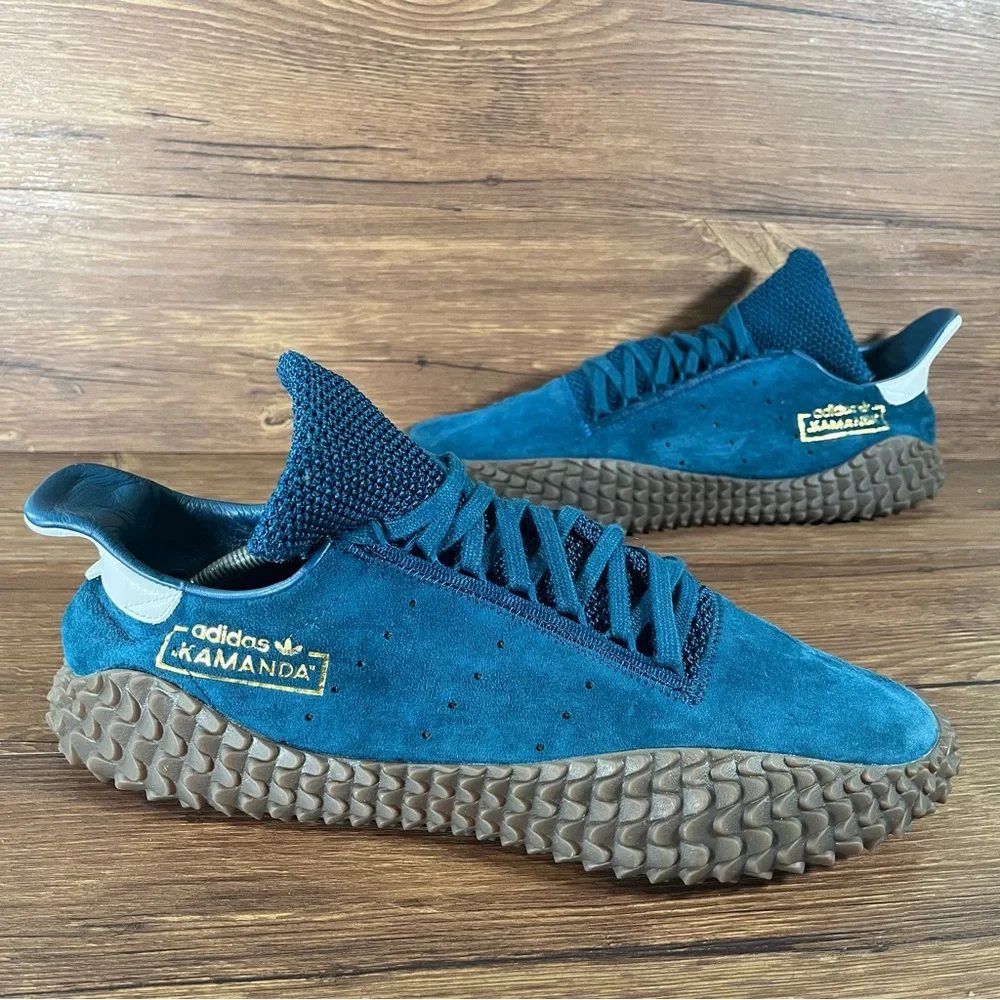 Adidas Kamanda Legend ‘Marine’ Suede Sneakers Men’s Size 13 Shoes